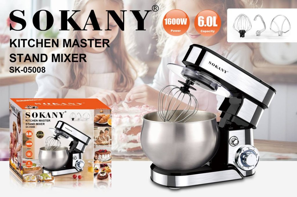 ម៉ាស៊ីនកូរម្ស៉ៅមានផើង 6.0L SOKANY