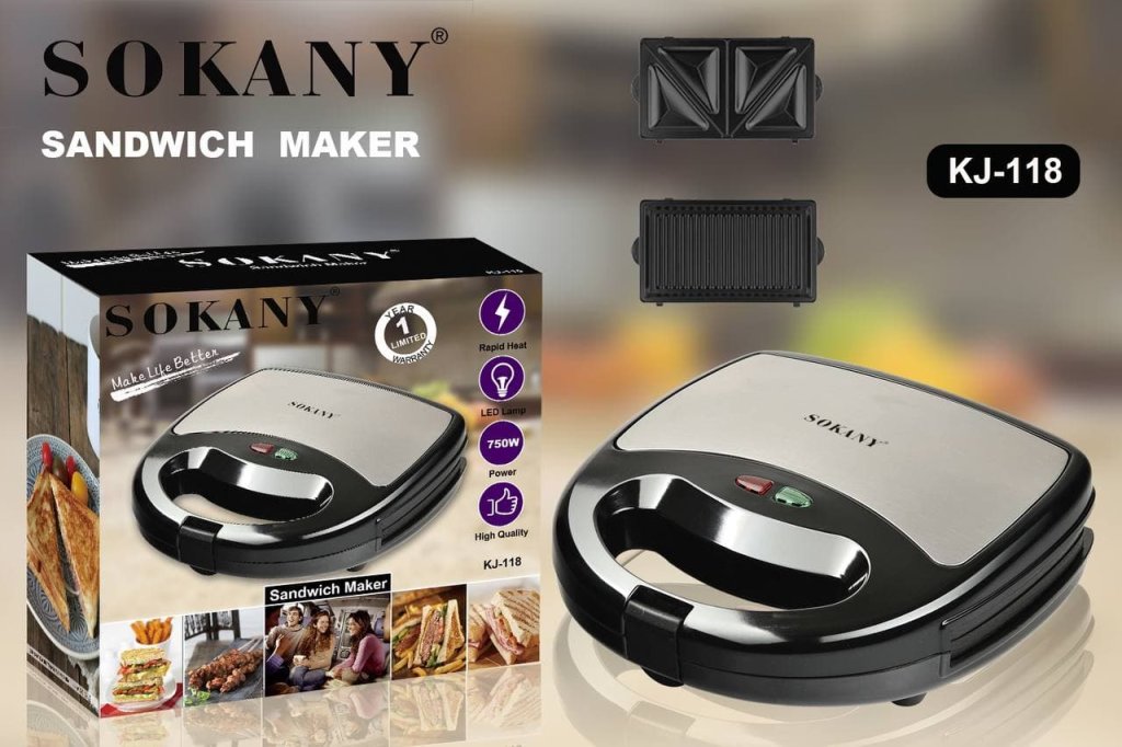 ម៉ាស៊ីនកៀបនំសាំងវិច SOKANY
