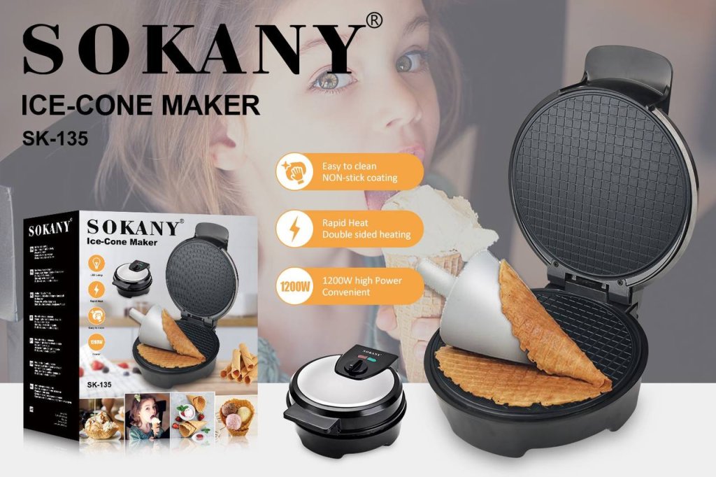 ម៉ាស៊ីនចាក់នំថង់នួន SOKANY
