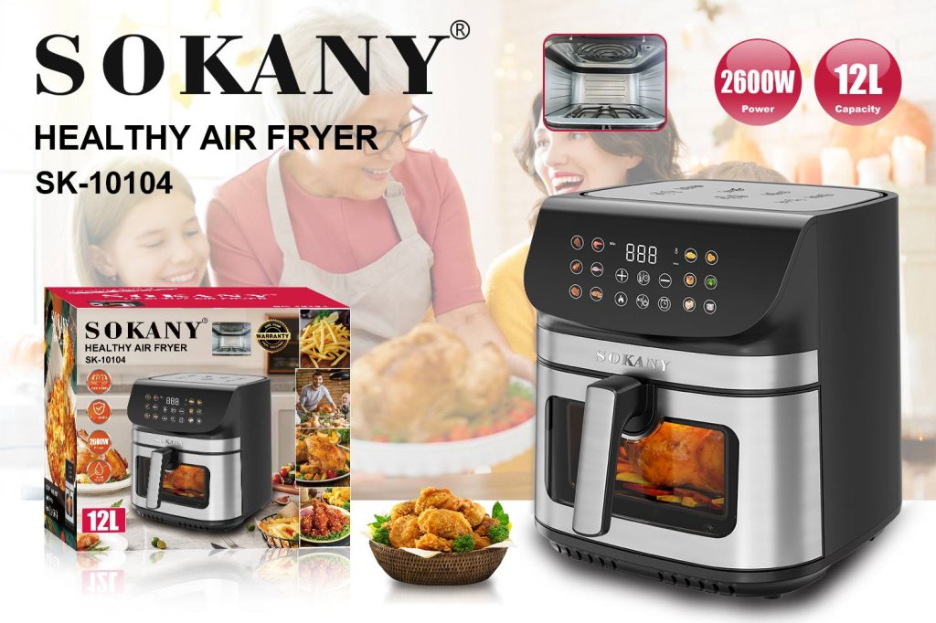 ម៉ាស៊ីនបំពងស្ងួត 12L ថាច់ SOKANY