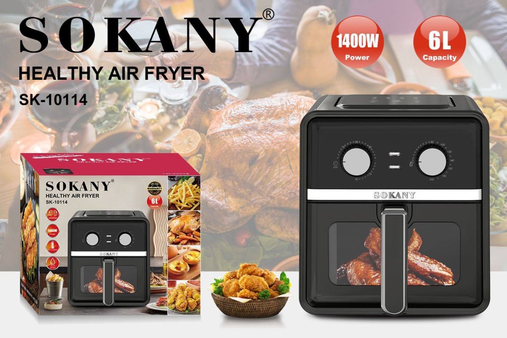 ម៉ាស៊ីនបំពងស្ងួត 6.0L SOKANY