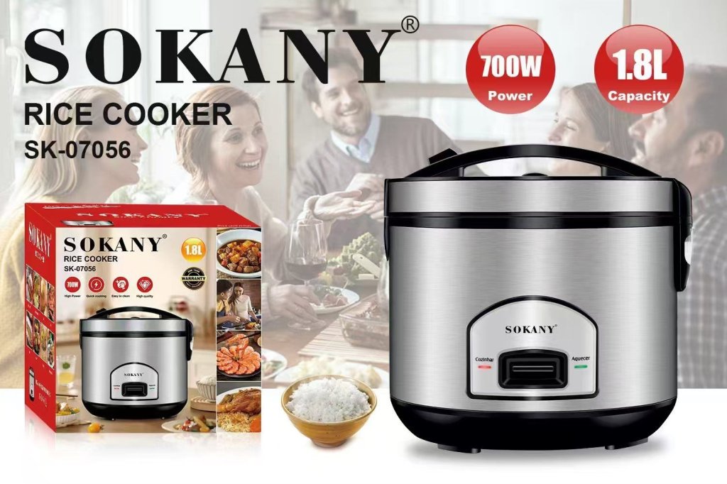 ឆ្នាំងដាំបាយគំរបជាប់ 1.8L SOKANY