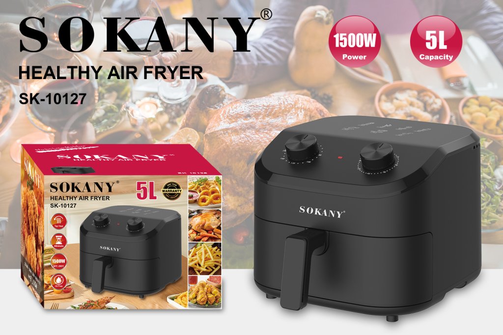 ម៉ាស៊ីនបំពងស្ងួត 5.0L SOKANY