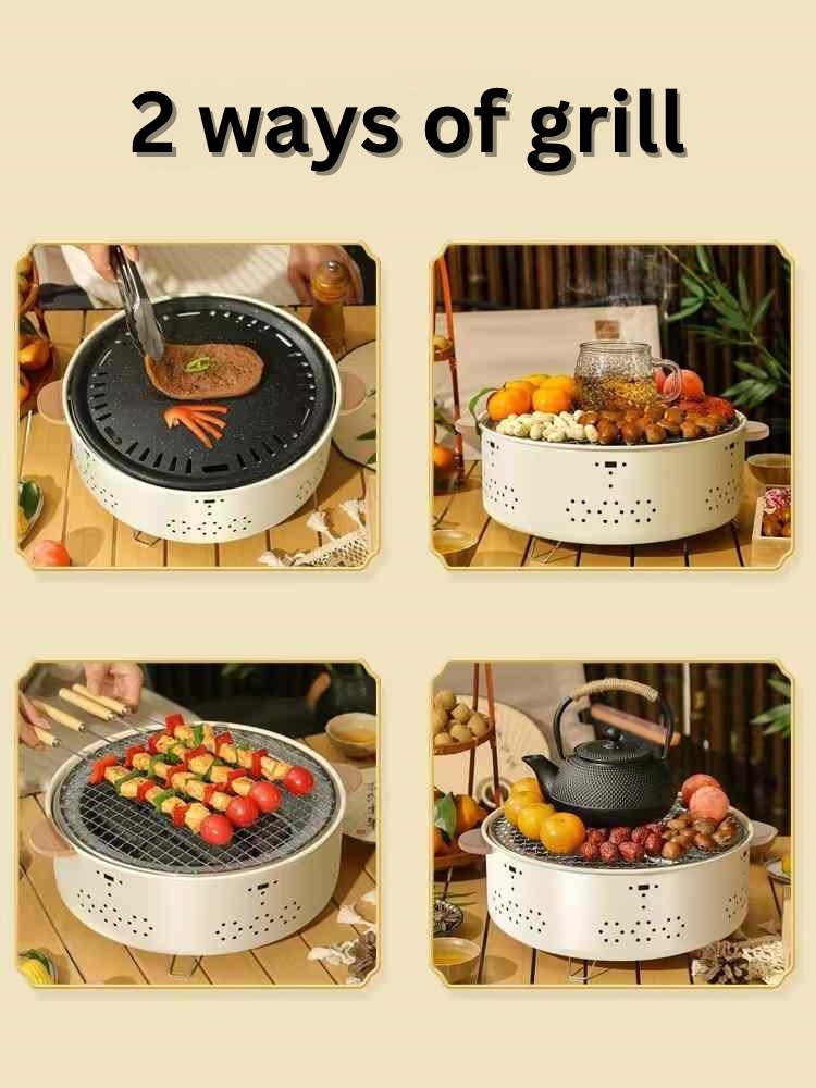 ចង្ក្រានអាំងសាច់មូល 2 បែប
