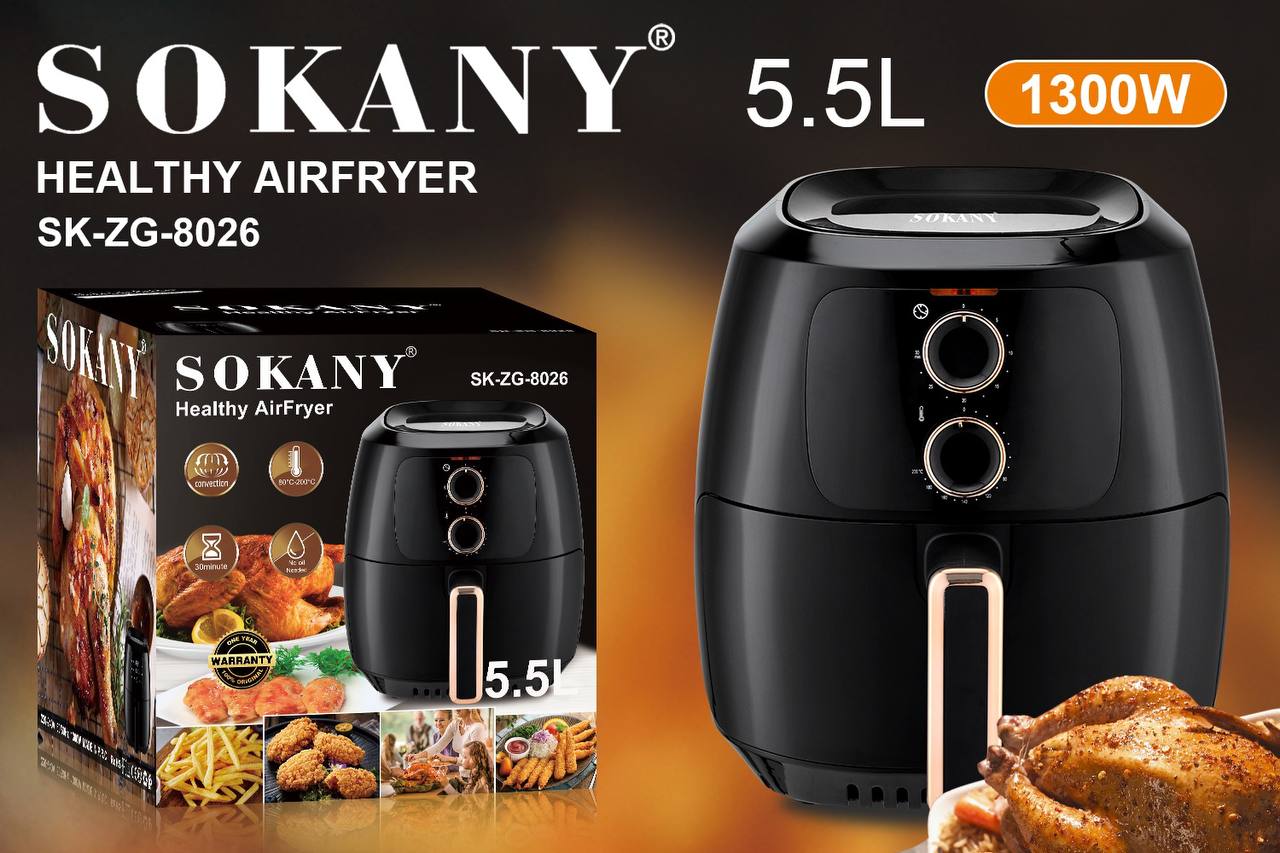 ម៉ាស៊ីនបំពងមិនប្រើខ្លាញ់ SOKANY